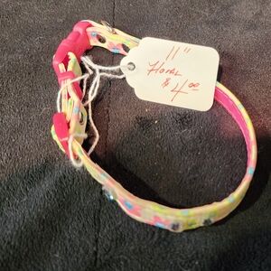 Floral With Bling Dog or Cat.